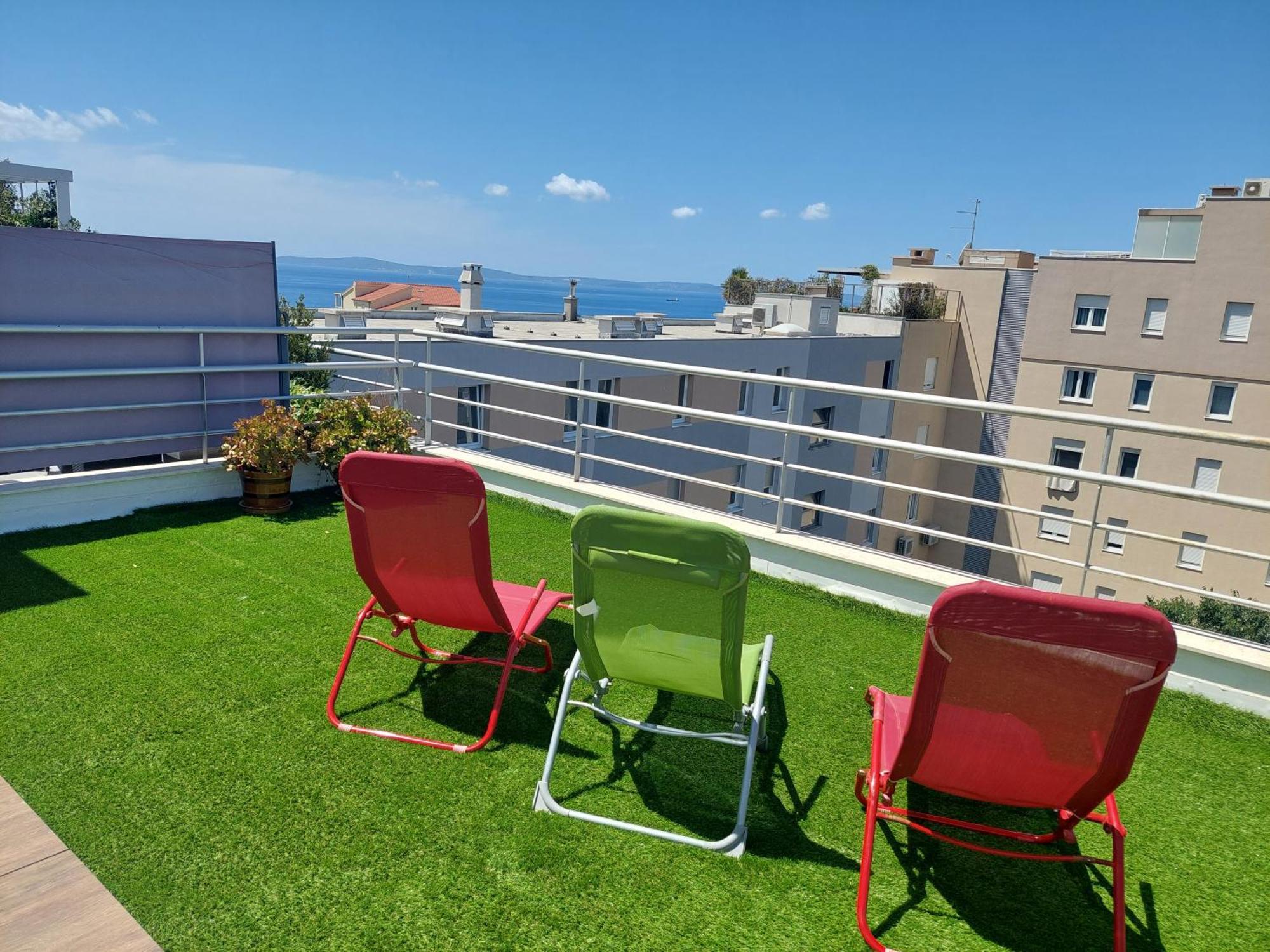 Penthouse Znjan Apartment Split Exterior photo